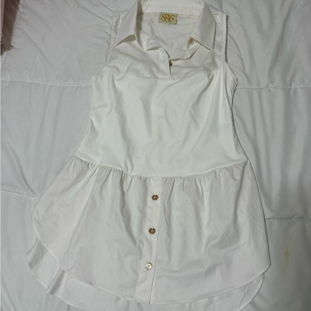 SSYS boutique white dress